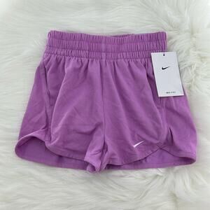 Nike Girl's Loose Fit Dri-Fit Shorts - Purple - XS - New with tags